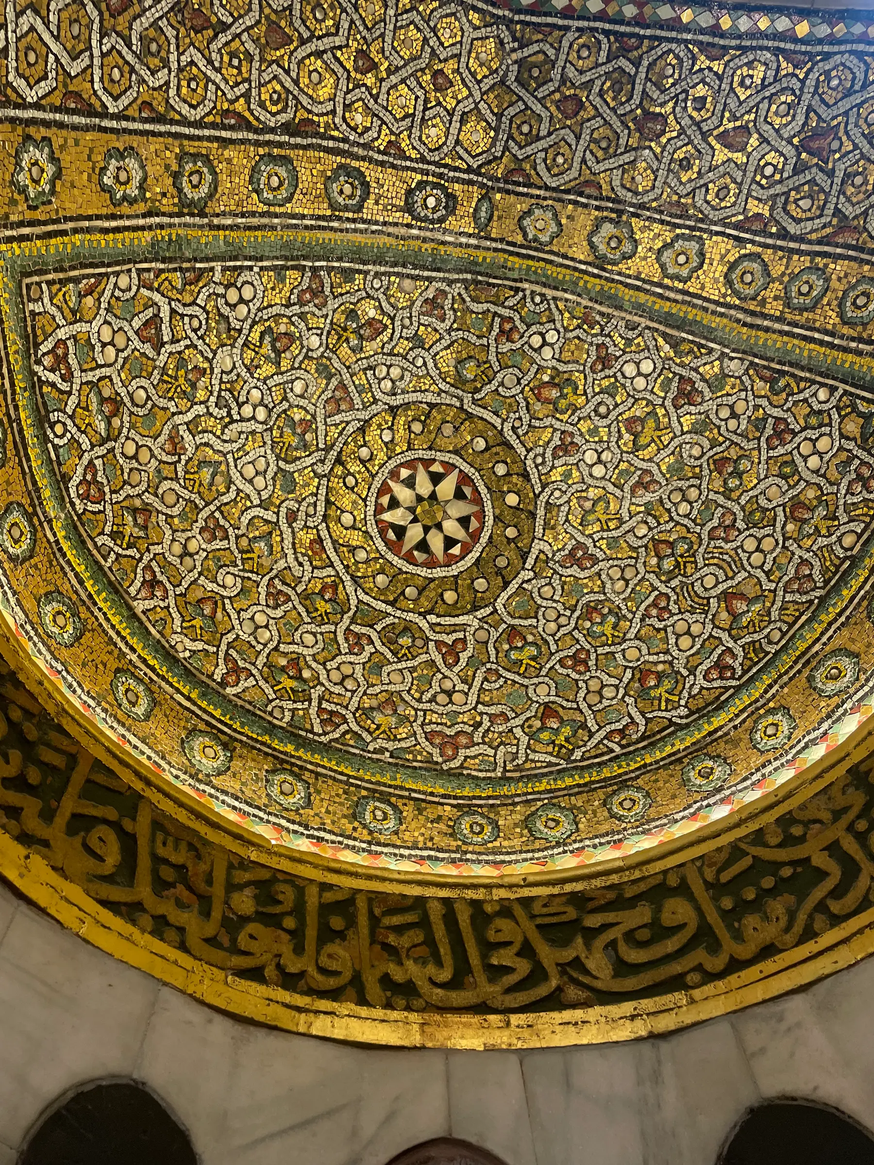 Photo taken inside the Ibrahimi Mosque in Hebron, Palestine.